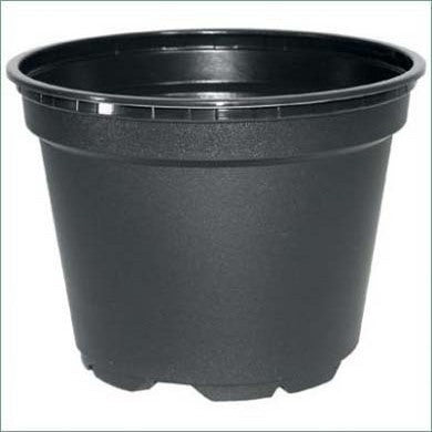 9cm Black Plastic Plant Pots Packs Of 50