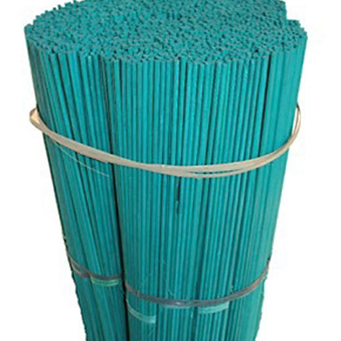 Green Bamboo Chinese Flower Sticks 24 inches- Packs of 100