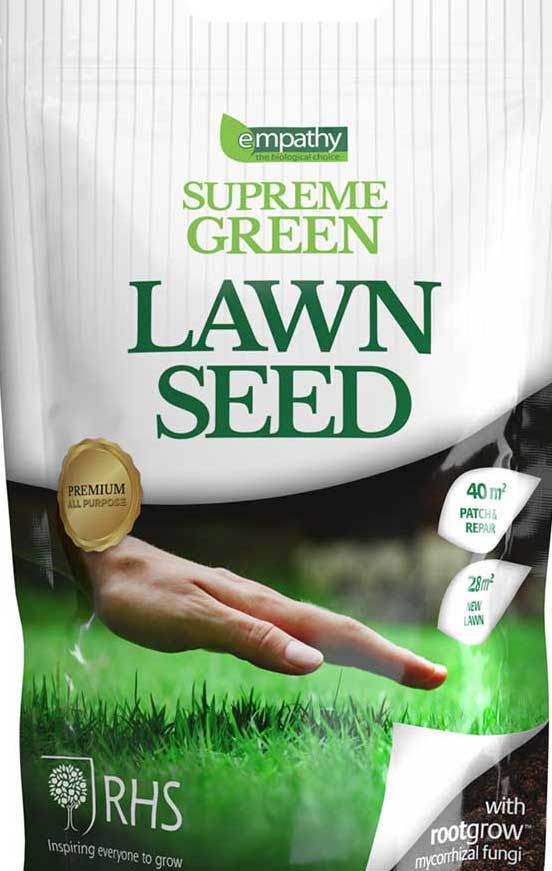 Supreme Green Lawn Seed with Rootgrow - 1kg