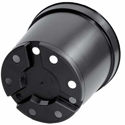 3 Litre Plastic Plant Pots Round