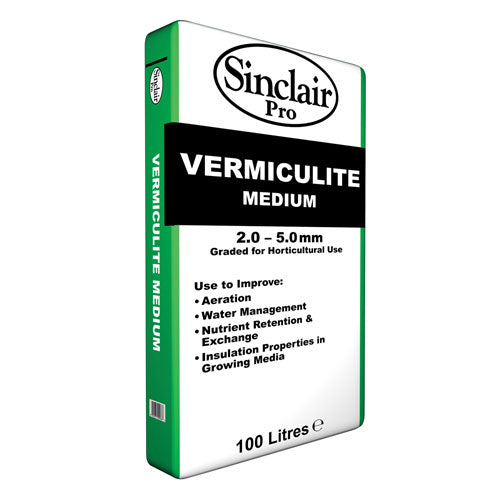 Vermiculite - Medium Grade - 100 Litre Bag
