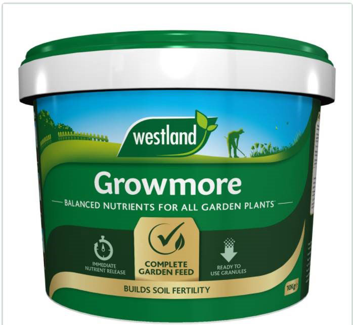 Growmore Fertiliser - 10kg Tub